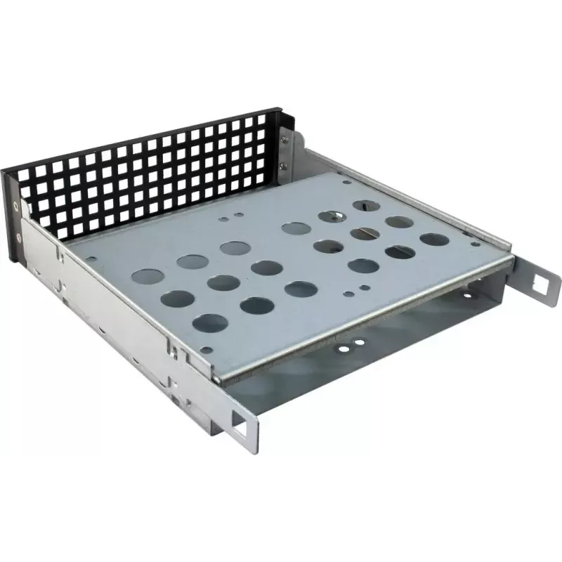 Κουτί διακομιστή Inter-Tech 1U-10265 Rack Μαύρο