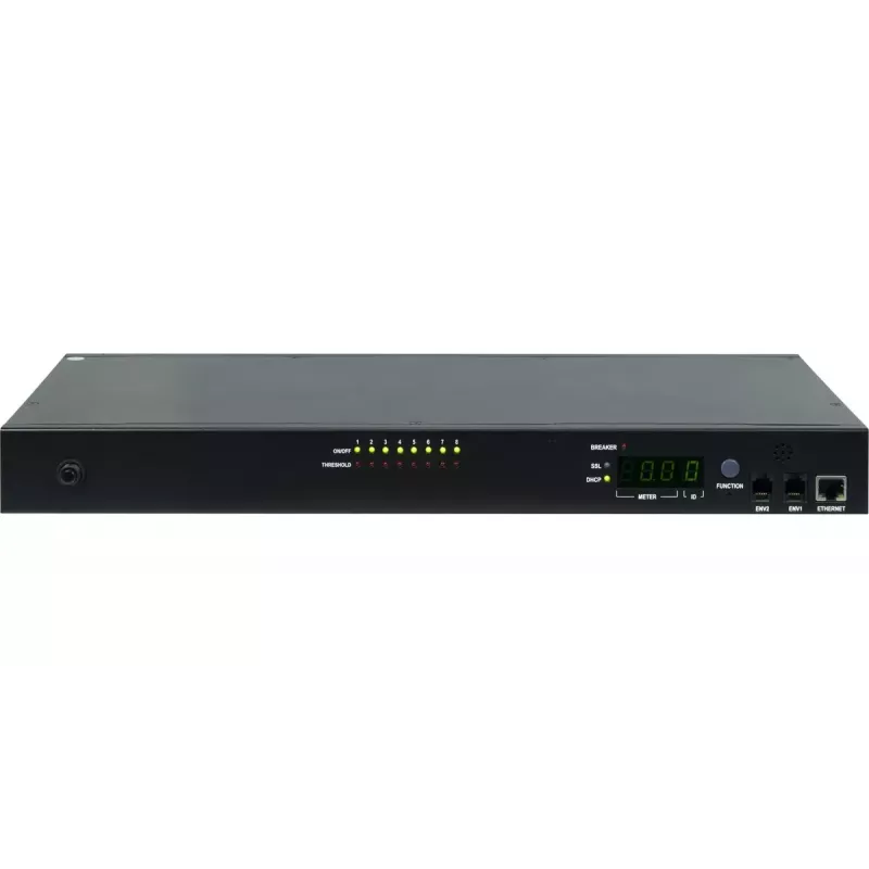 PDU Inter-Tech SD-1688 8 υποδοχές AC Χάλυβας Μαύρο