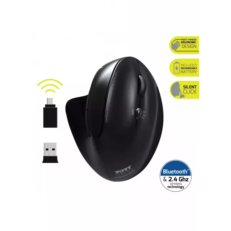 Ποντίκι Port Designs 900706-BT RF Wireless + Bluetooth