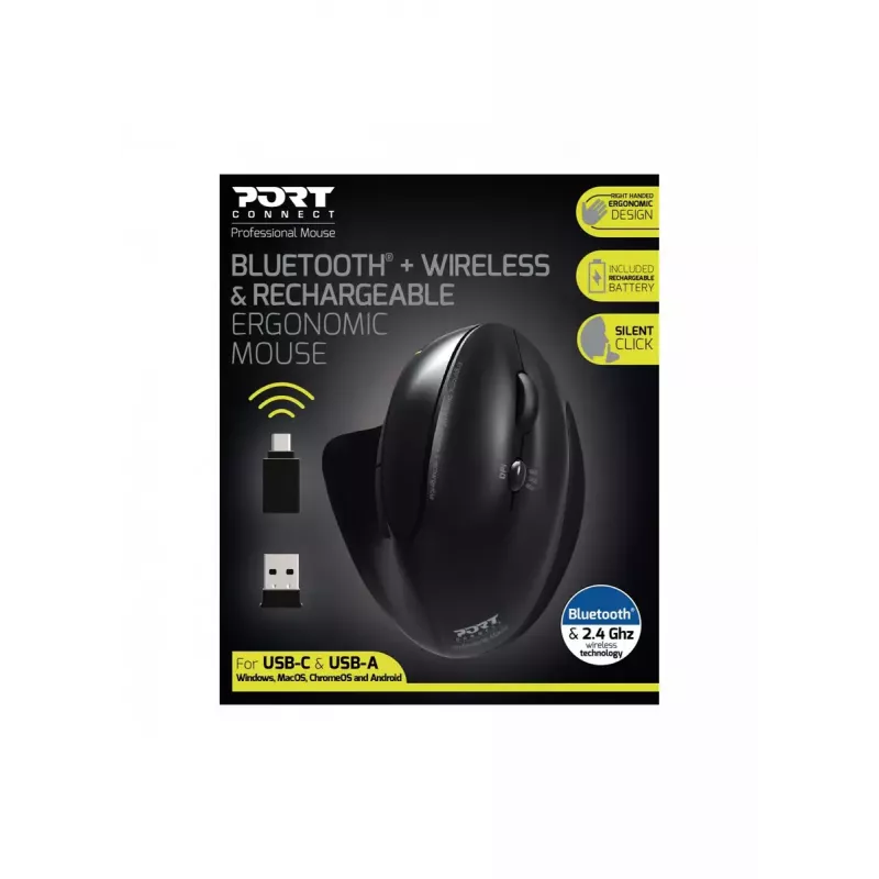 Ποντίκι Port Designs 900706-BT RF Wireless + Bluetooth