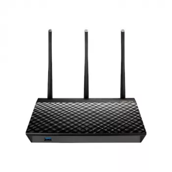 ASUS RT-AC1900U ασύρματος router Gigabit Ethernet Dualband (2,4 GHz / 5 GHz) μαύρος
