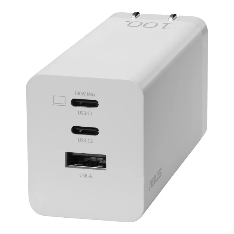 Τροφοδοτικό ASUS 90XB07IN-BPW010 100 W εσωτερικού χώρου λευκό USB Type-A Type-C