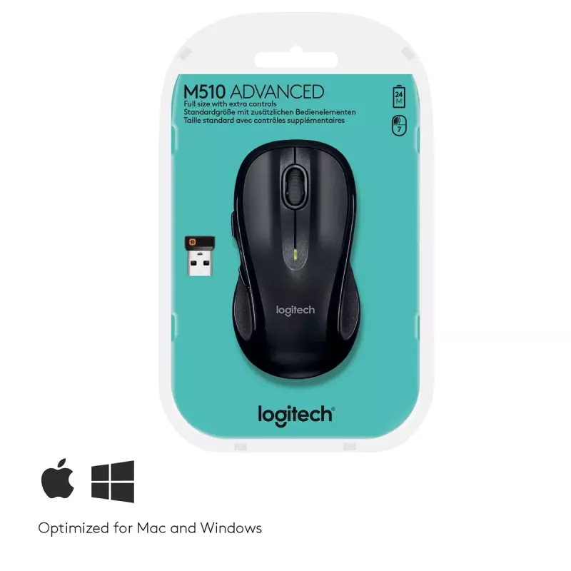 Ποντίκι Logitech M510 RF Wireless