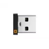 Δέκτης USB Logitech USB Unifying Receiver 910-005235 μαύρο ασημί