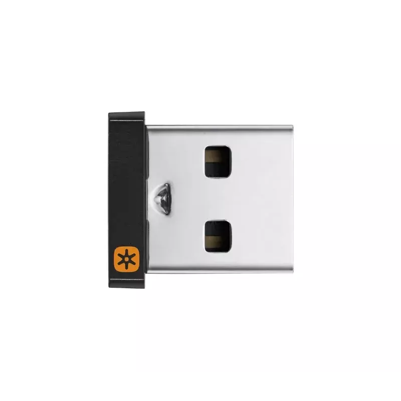 Δέκτης USB Logitech USB Unifying Receiver 910-005235 μαύρο ασημί
