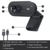 Webcam Logitech C505 HD 1280x720 USB μαύρο