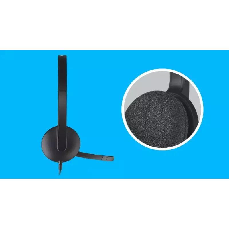 Headset Logitech H340 USB Computer