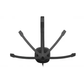 Στερεοφωνικό headset Logitech H151 με μικρόφωνο με μείωση θορύβου, ενσύρματο, μαύρο