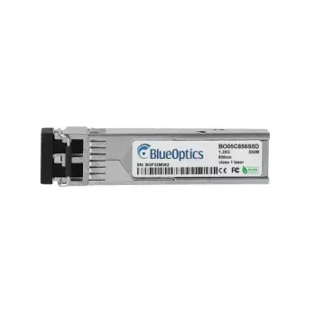 BlueOptics AA075996-BO πομποδέκτης SFP, συμβατός με Dell Cisco AA075996, 1000BASE-SX, LC duplex, πολύτροπος, 850 nm, 550 m, DDM