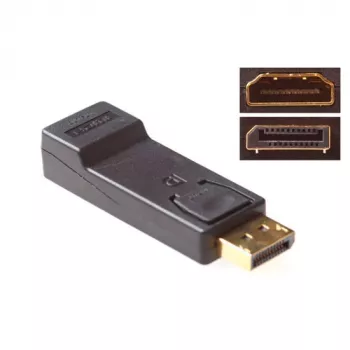 Προσαρμογέας μετατροπής DisplayPort αρσενικό – HDMI-A θηλυκή ACT AB3985
