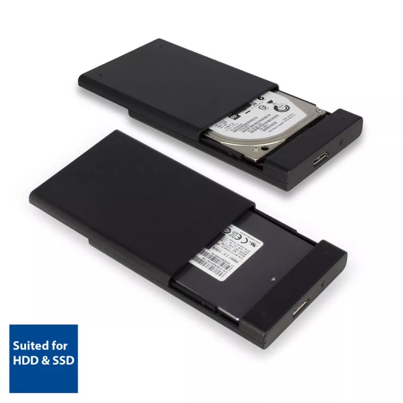 Θήκη HDD/SSD ACT 2,5 ιντσών SATA χωρίς βίδες USB 3.2 Gen1