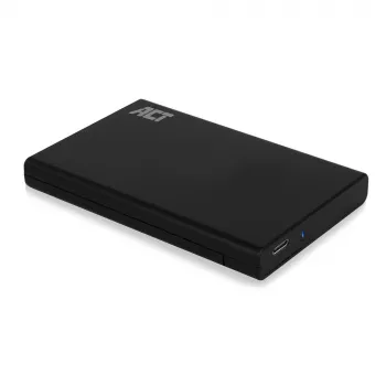 Θήκη HDD/SSD ACT AC1225 2,5 ιντσών SATA USB-C 3.2 Gen2 μαύρο