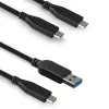 Θήκη HDD/SSD ACT AC1225 2,5 ιντσών SATA USB-C 3.2 Gen2 μαύρο