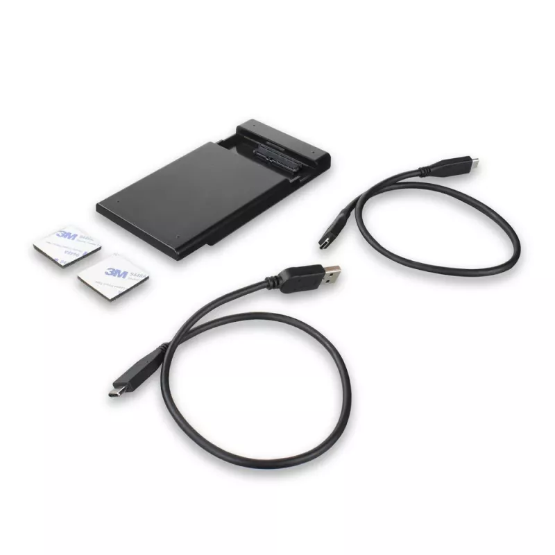 Θήκη HDD/SSD ACT AC1225 2,5 ιντσών SATA USB-C 3.2 Gen2 μαύρο