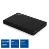 Θήκη HDD/SSD ACT AC1225 2,5 ιντσών SATA USB-C 3.2 Gen2 μαύρο