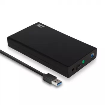 Θήκη HDD/SSD ACT AC1405 3,5 ιντσών SATA USB 3.2 Gen1 μαύρο