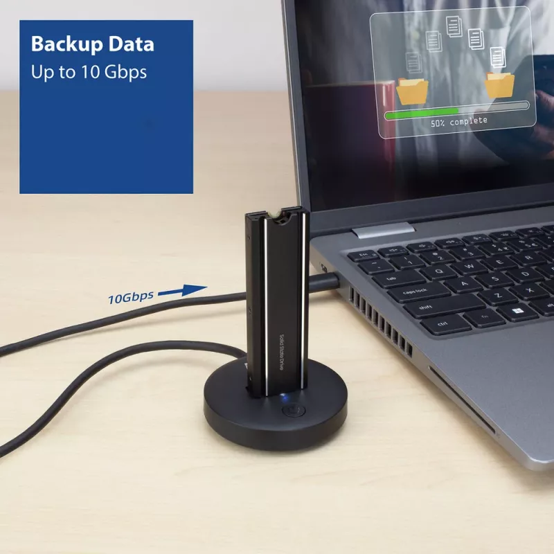 Σταθμός υποδοχής SSD ACT M.2 NVMe/PCIe USB-C 3.2 Gen2 μαύρο