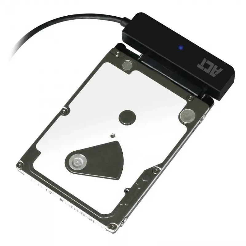 Καλώδιο προσαρμογέα USB ACT για HDD/SSD 2,5 ιντσών SATA AC1510 0,15 m μαύρο