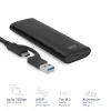 Θήκη SSD ACT AC1615 USB-C M.2 NVMe PCIe 10 Gbit/s μαύρο