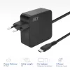 Τροφοδοτικό laptop USB-C ACT 65W με προφίλ Power Delivery, 2 μέτρα