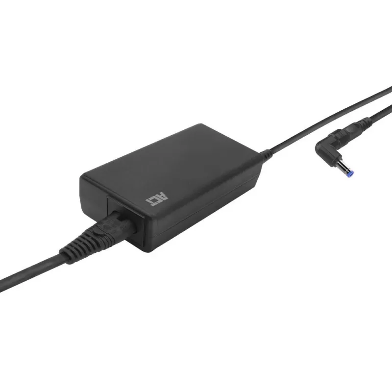 Λεπτός φορτιστής laptop ACT AC2055 65 W, για laptop έως 15,6 ιντσών, 8 άκρα, 3 m, μαύρος