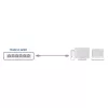 ACT μαύρο 10,0 μέτρα U/UTP CAT6 καλώδιο patch με βύσματα RJ45