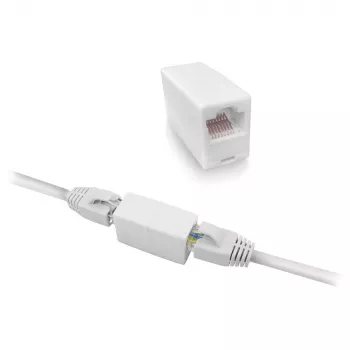 Modularer RJ-45-Koppler ACT AC4105 λευκό σύνδεση 1 RJ-45 σύνδεση 2 RJ-45