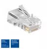 ACT Modular CAT5E RJ-45 Connector ACT AC4110 αρσενικό ασημί διαφανές 10 τεμ.