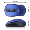 ACT AC5140 αμφίχειρο ασύρματο ποντίκι, 1600 DPI, RF Wireless, μπλε/μαύρο