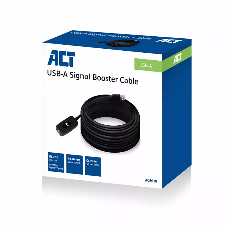 USB 2.0 Booster ACT AC6010 10 μέτρα