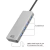USB Hub ACT AC6121 Type-A 5000 Mbit/s αλουμίνιο
