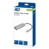 USB Hub ACT AC6121 Type-A 5000 Mbit/s αλουμίνιο
