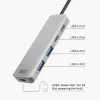 USB Hub ACT AC6125 3.2 Gen 1 Type-A 5000 Mbit/s γκρι