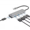 USB Hub ACT AC6125 3.2 Gen 1 Type-A 5000 Mbit/s γκρι