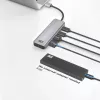 USB Hub ACT AC6125 3.2 Gen 1 Type-A 5000 Mbit/s γκρι