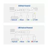 USB Hub ACT AC6125 3.2 Gen 1 Type-A 5000 Mbit/s γκρι