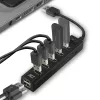 USB-Hub ACT AC6215 480 Mbit/s μαύρο