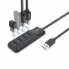 ACT AC6320 Hub διασύνδεσης USB 3.2 Gen 1 (3.1 Gen 1) Type-A 5000 Mbit/s μαύρο