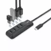 ACT AC6420 Hub διασύνδεσης USB 3.2 Gen 1 (3.1 Gen 1) Type-C 5000 Mbit/s μαύρο