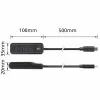 ACT AC6420 Hub διασύνδεσης USB 3.2 Gen 1 (3.1 Gen 1) Type-C 5000 Mbit/s μαύρο