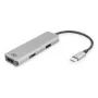 ACT προσαρμογέας USB-C 4K Multiport για 2 οθόνες HDMI, θύρα δεδομένων USB-A
