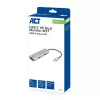 ACT προσαρμογέας USB-C 4K Multiport για 2 οθόνες HDMI, θύρα δεδομένων USB-A