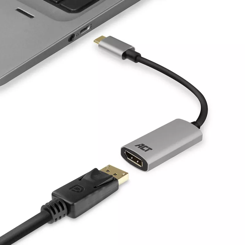 Προσαρμογέας USB-C σε DisplayPort ACT AC7030