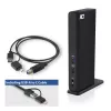 ACT Universal USB-C ή USB-A Docking Station, για 2 οθόνες HDMI, DisplayLink