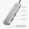 ACT AC7072 USB 3.2 Gen 1 Type-C Hub 5000 Mbit/s μαύρο γκρι