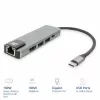 ACT USB-C 4K Docking Station για 1 οθόνη HDMI, Ethernet, USB-A, PD passthrough