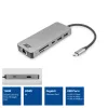 ACT USB-C 4K Docking Station για 1 οθόνη HDMI, Ethernet, USB-C, USB-A, αναγνώστης καρτών και PD passthrough