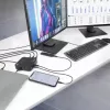 ACT Universal USB-C Docking Station 4K, για 2 οθόνες HDMI/DisplayPort, DisplayLink, συμπαγής σχεδιασμός