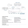 ACT Universal USB-C Docking Station 4K, για 2 οθόνες HDMI/DisplayPort, DisplayLink, συμπαγής σχεδιασμός