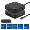 ACT Universal USB-C Docking Station 4K, για 2 οθόνες HDMI/DisplayPort, DisplayLink, συμπαγής σχεδιασμός